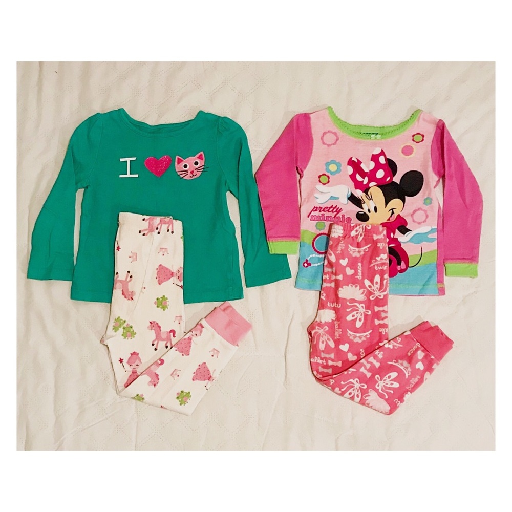 2 Tops & 2 Pants - 2T